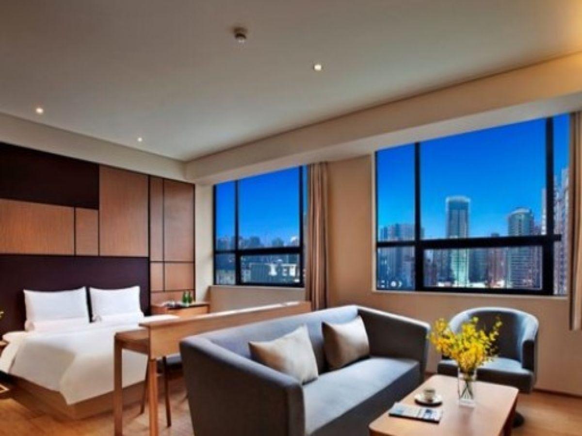 Ji Hotel Wen Chang Ge Янчжоу Экстерьер фото